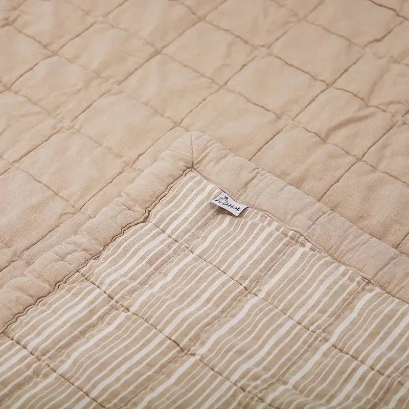 Alfombra de Descanso para bebé reversible ANNA TERRACOTA 100 x 140 cmCotonHome & Garden > Decor > Rugs