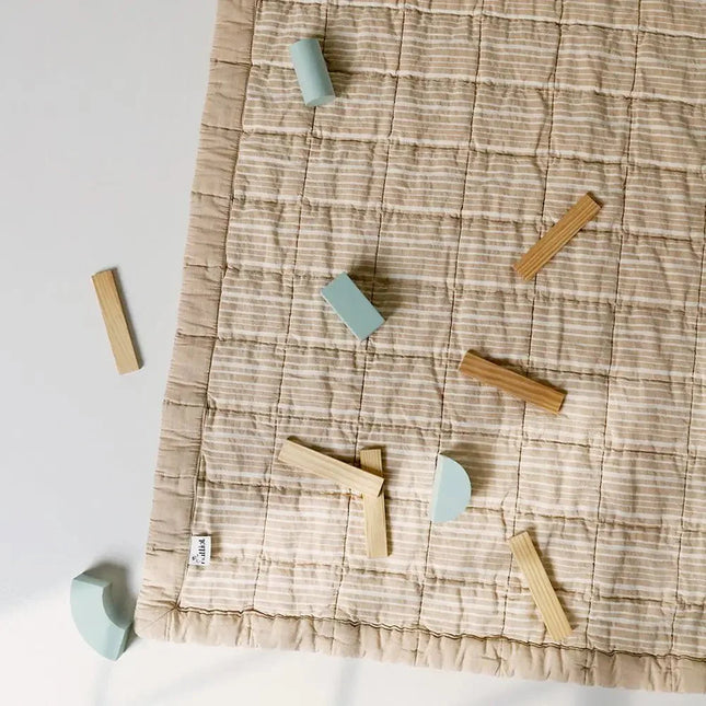 Alfombra de Descanso para bebé reversible CARAMEL LAVE 100 x 140 cmCotonHome & Garden > Decor > Rugs