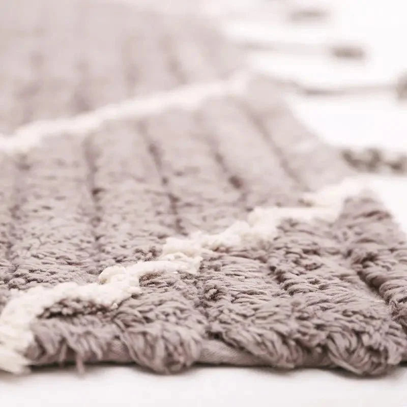 Alfombra de algodón lavable en lavadora LÄSSA Stone S 100x150CotonHome & Garden > Decor > Rugs