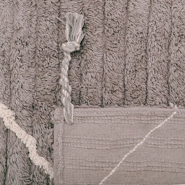 Alfombra de algodón lavable en lavadora LÄSSA Stone S 100x150CotonHome & Garden > Decor > Rugs