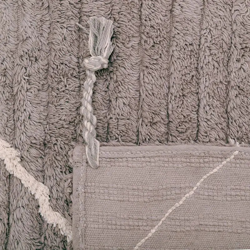 Alfombra de algodón lavable en lavadora LÄSSA Stone S 100x150CotonHome & Garden > Decor > Rugs