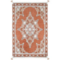 Children's cotton rug with Persian motifs