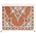Children's cotton rug with Persian motifs