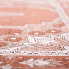 Children's cotton rug with Persian motifs