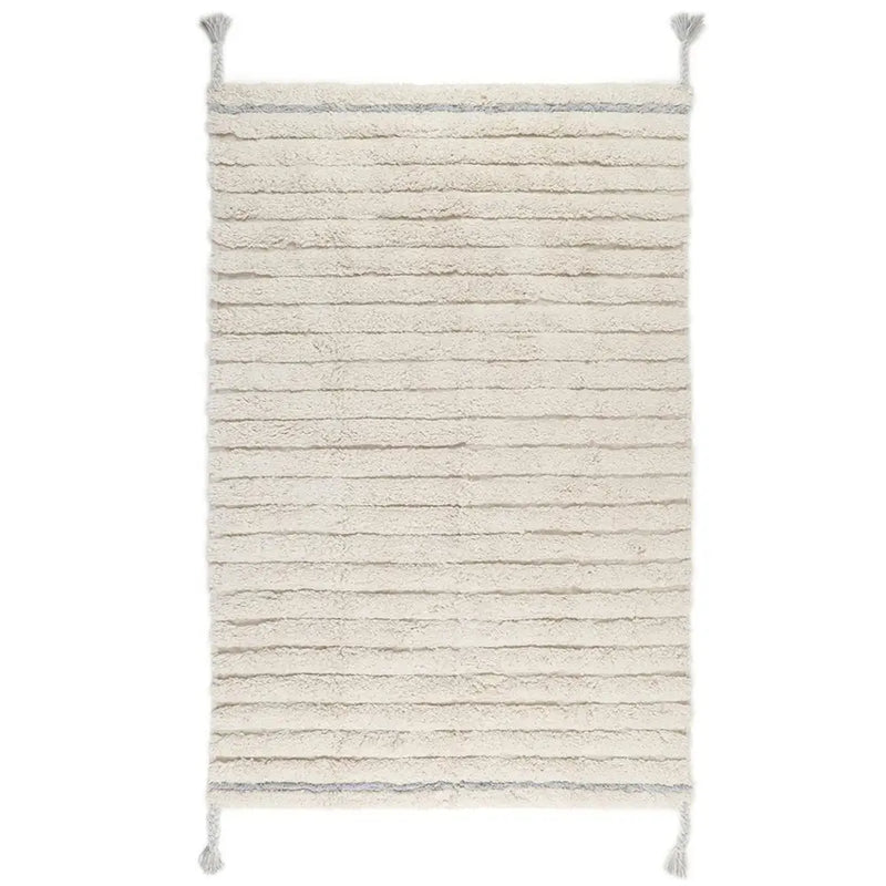 Alfombra infantil de algodón lavable DALIA BLEUCotonHome & Garden > Decor > Rugs
