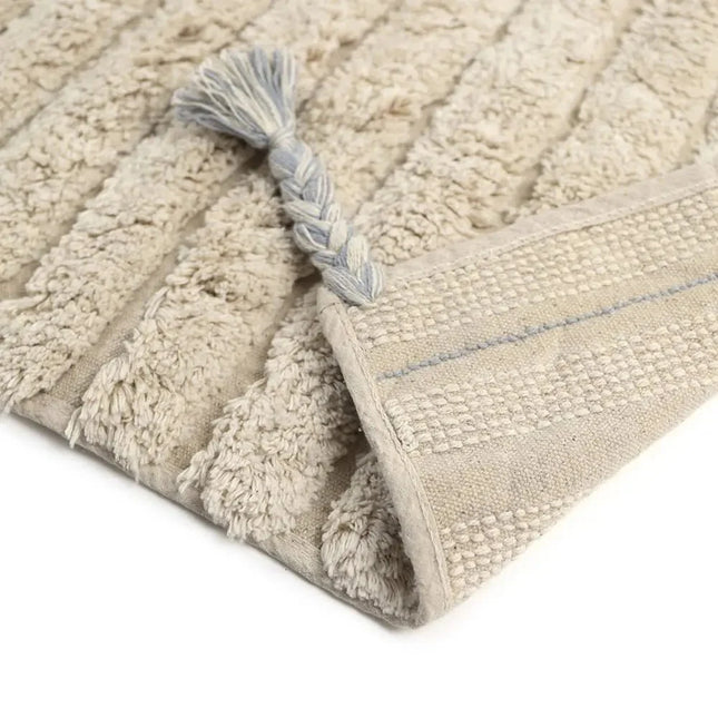 Alfombra infantil de algodón lavable DALIA BLEUCotonHome & Garden > Decor > Rugs