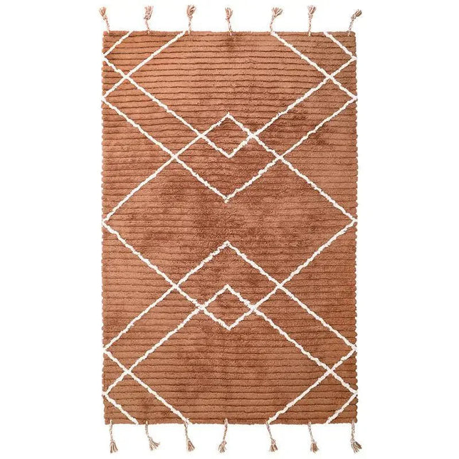 Alfombra infantil de algodón lavable LÄSSA TOFFEE SCotonHome & Garden > Decor > Rugs
