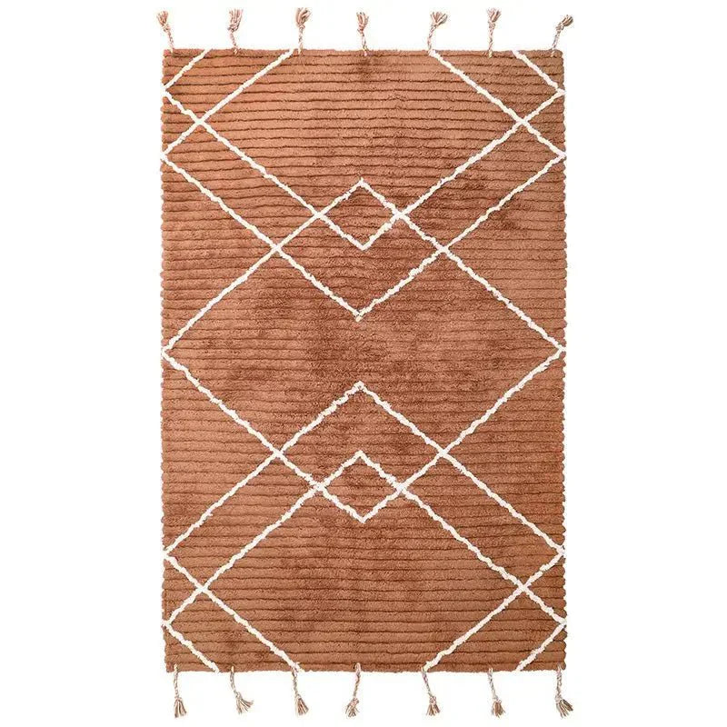 Alfombra infantil de algodón lavable LÄSSA TOFFEE SCotonHome & Garden > Decor > Rugs