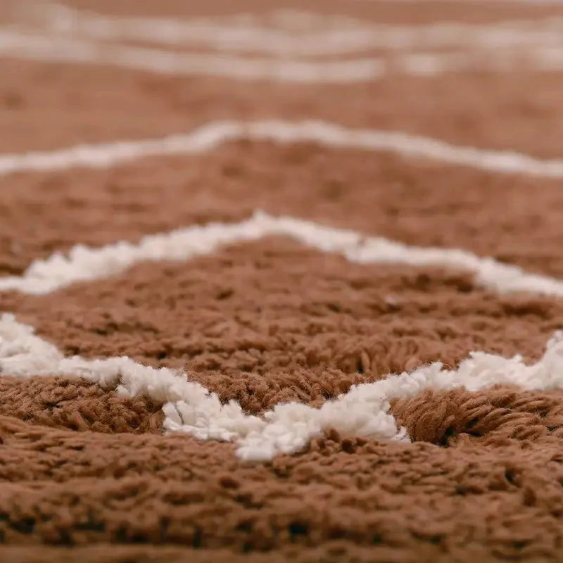 Alfombra infantil de algodón lavable LÄSSA TOFFEE SCotonHome & Garden > Decor > Rugs