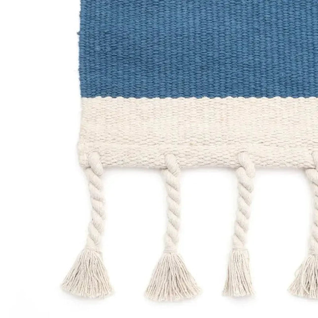 Alfombra infantil de algodón LISBOA BLEUCotonHome & Garden > Decor > Rugs