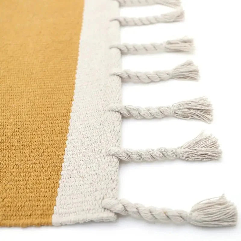 Alfombra infantil de algodón LISBOA MOUTARDECotonHome & Garden > Decor > Rugs