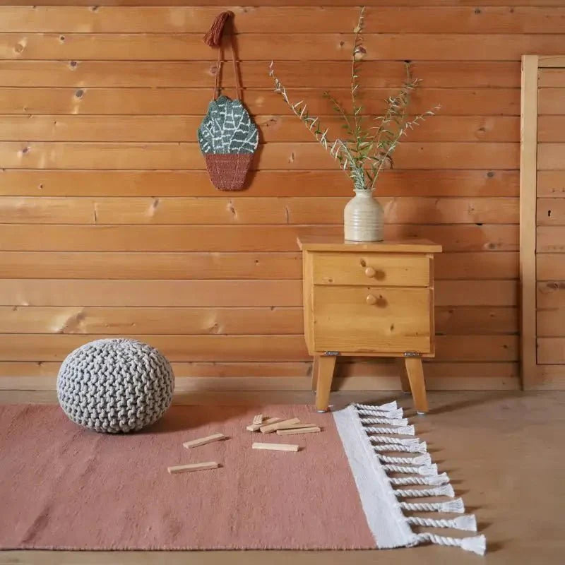 Alfombra infantil de algodón LISBOA ROSE LIEGECotonHome & Garden > Decor > Rugs