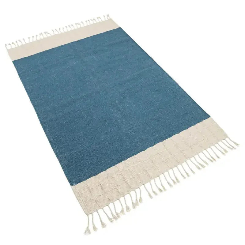 Alfombra infantil de algodón reciclado | colores enérgicos