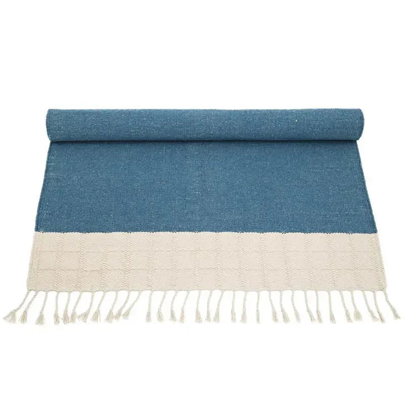 Alfombra infantil de algodón reciclado | colores enérgicos