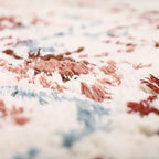 Washable Cotton Berber Bohemian Rug | 100x160 cm