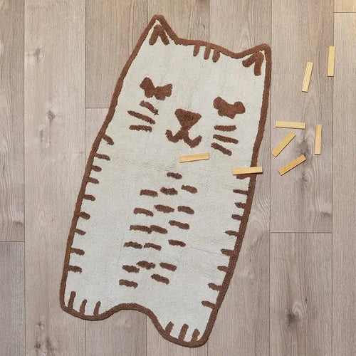 Tapete infantil em algodão 65x120 cm | lavável na máquina
