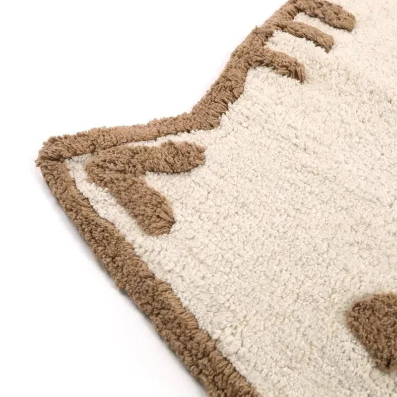 Alfombra infantil de algodón 65x120 cm | lavable a máquina