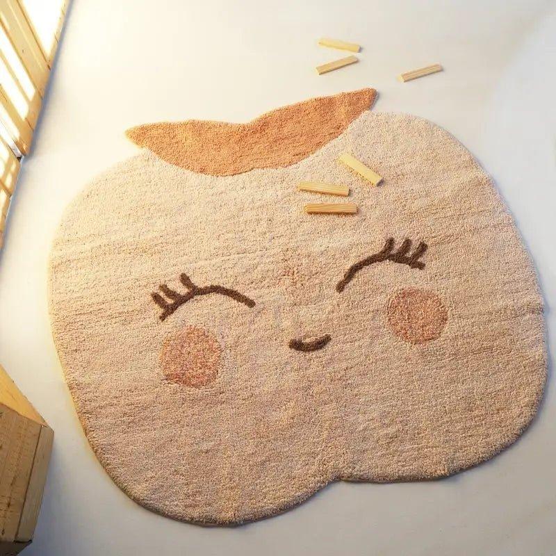 Alfombra de algodón 100% lavable en lavadora para niños