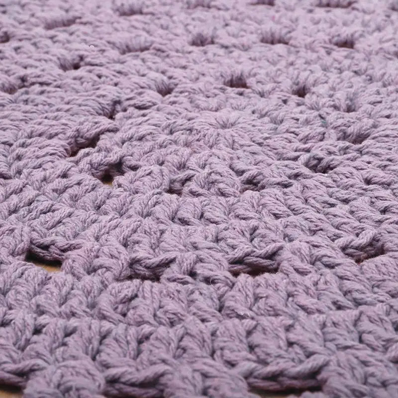 Alfombra infantil crochet ALMA MAUVE 120cmCotonHome & Garden > Decor > Rugs