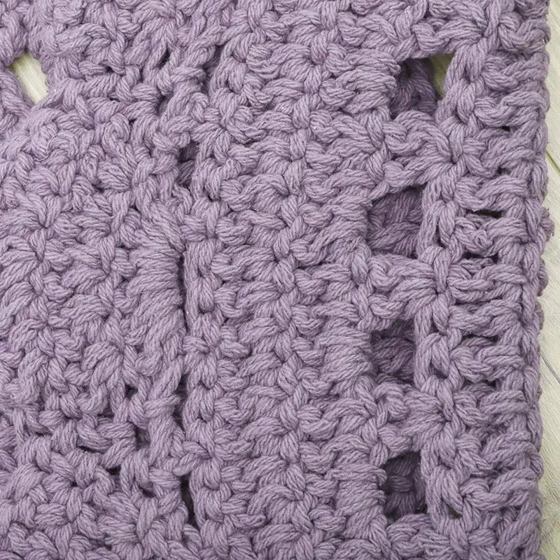 Alfombra infantil crochet ALMA MAUVE 120cmCotonHome & Garden > Decor > Rugs