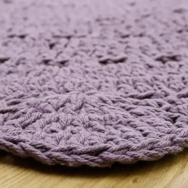 Alfombra infantil crochet ALMA MAUVE 120cmCotonHome & Garden > Decor > Rugs