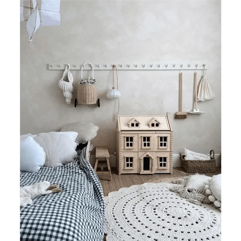 ALMA ECRU L Alfombra Infantil Crochet 150cmCotonHome & Garden > Decor > Rugs