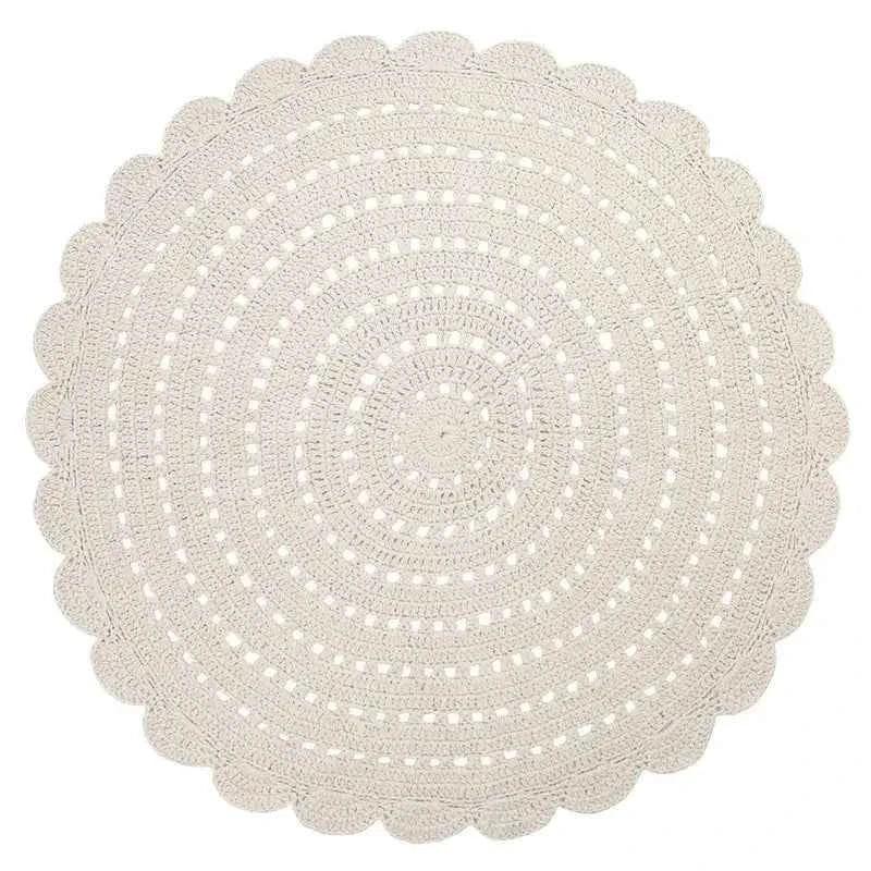 Crochet children's rug, 100% cotton | 150 cm