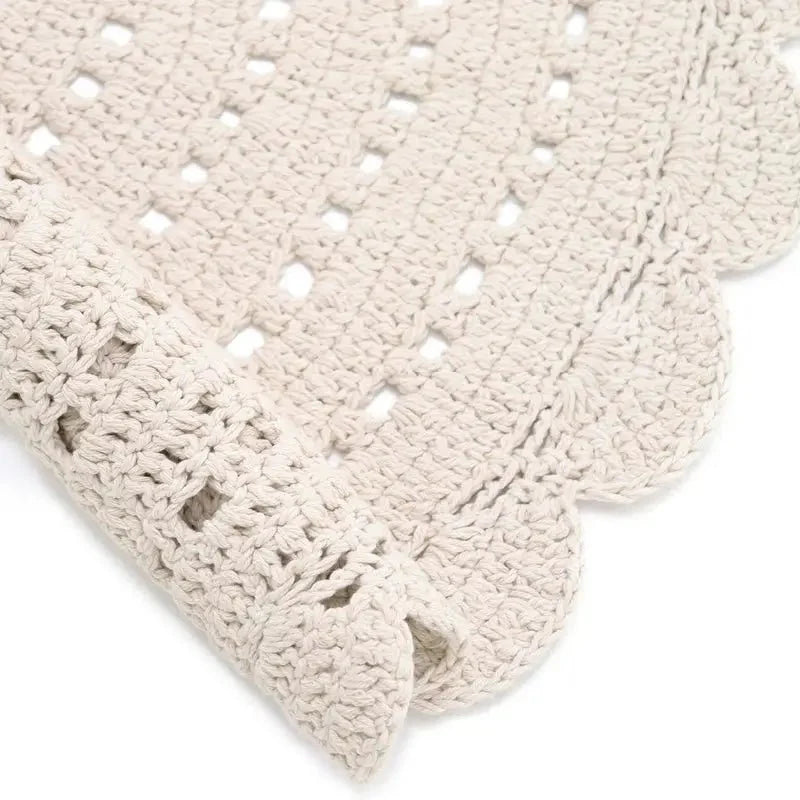 ALMA ECRU L Alfombra Infantil Crochet 150cmCotonHome & Garden > Decor > Rugs