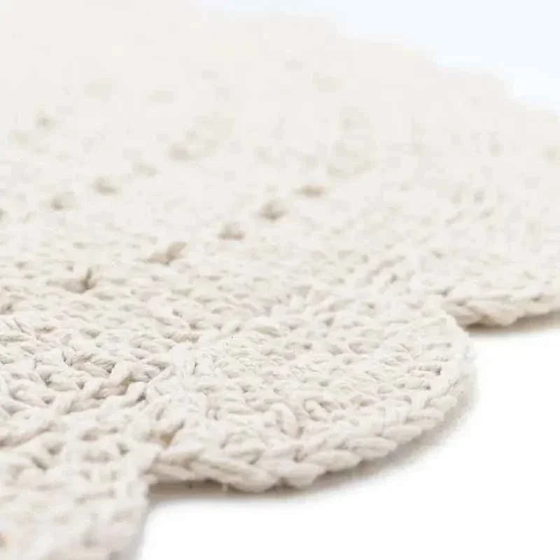 Crochet children's rug, 100% cotton | 150 cm