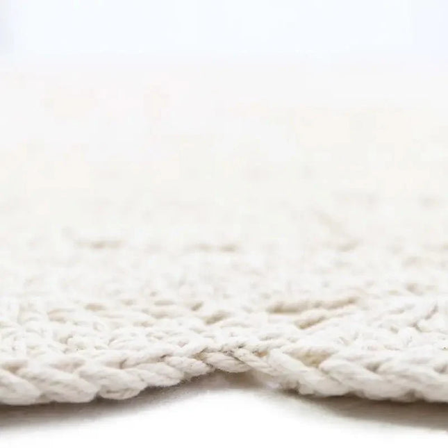 ALMA ECRU L Alfombra Infantil Crochet 150cmCotonHome & Garden > Decor > Rugs