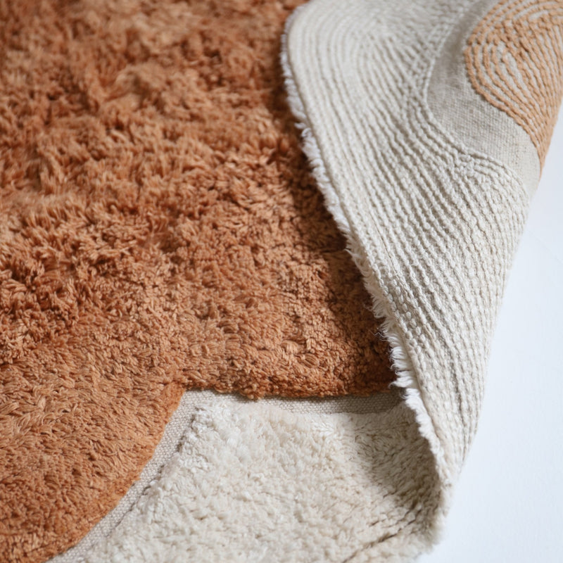 Alfombra infantil de diseño galleta Alfonsina "tostada" 100x150cmCotonHome & Garden > Decor > Rugs