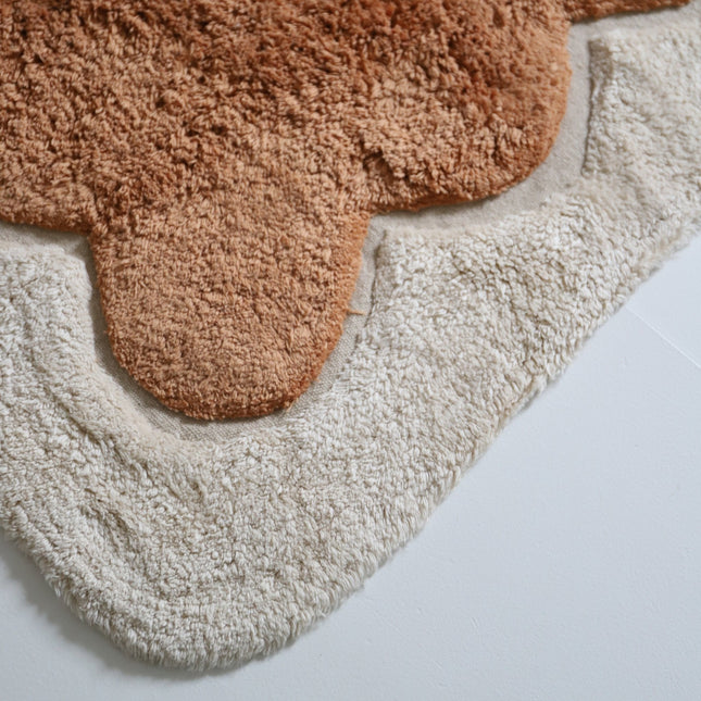Alfombra infantil de diseño galleta Alfonsina "tostada" 100x150cmCotonHome & Garden > Decor > Rugs