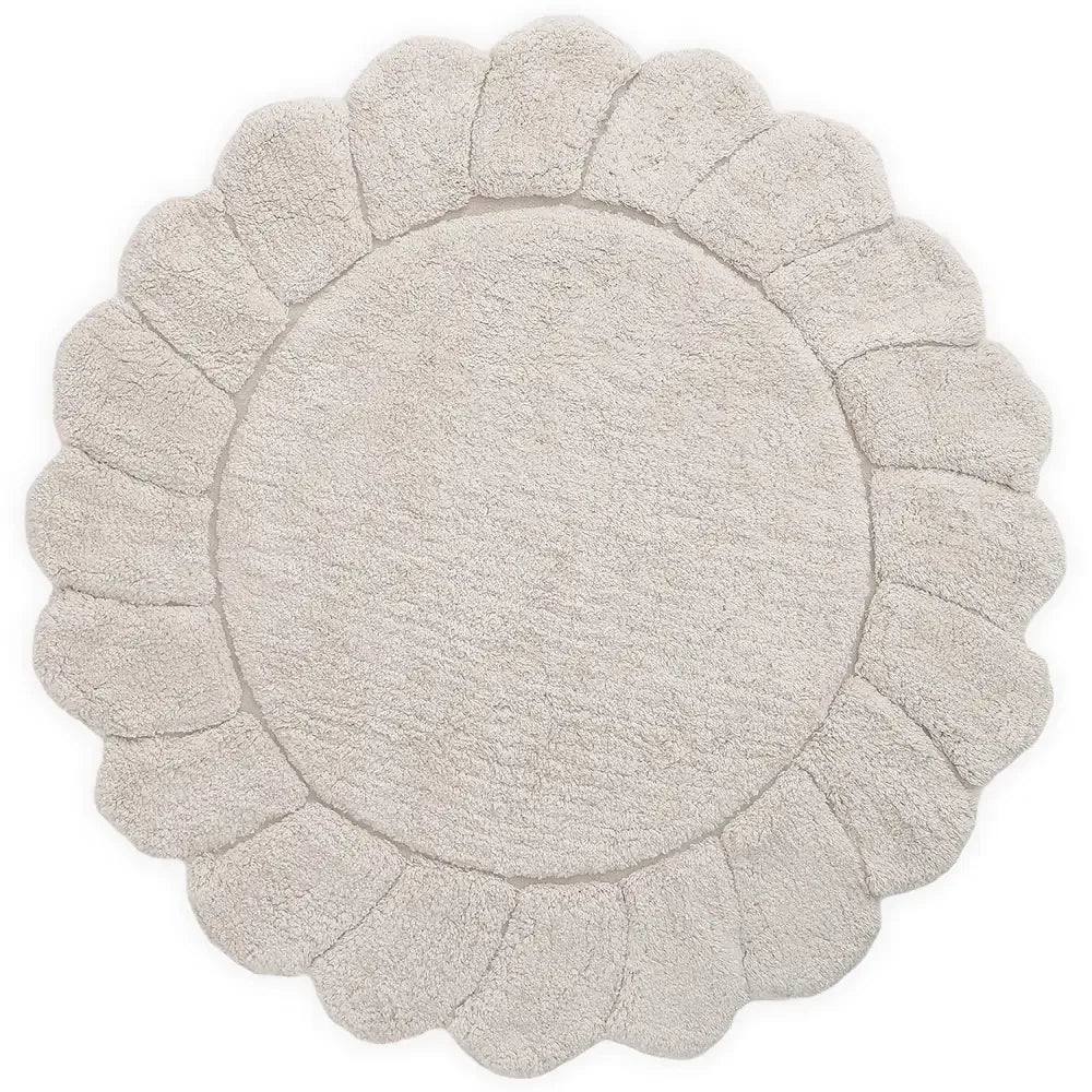 Washable round cotton children's rug | For children