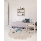 Washable round cotton children's rug | For children
