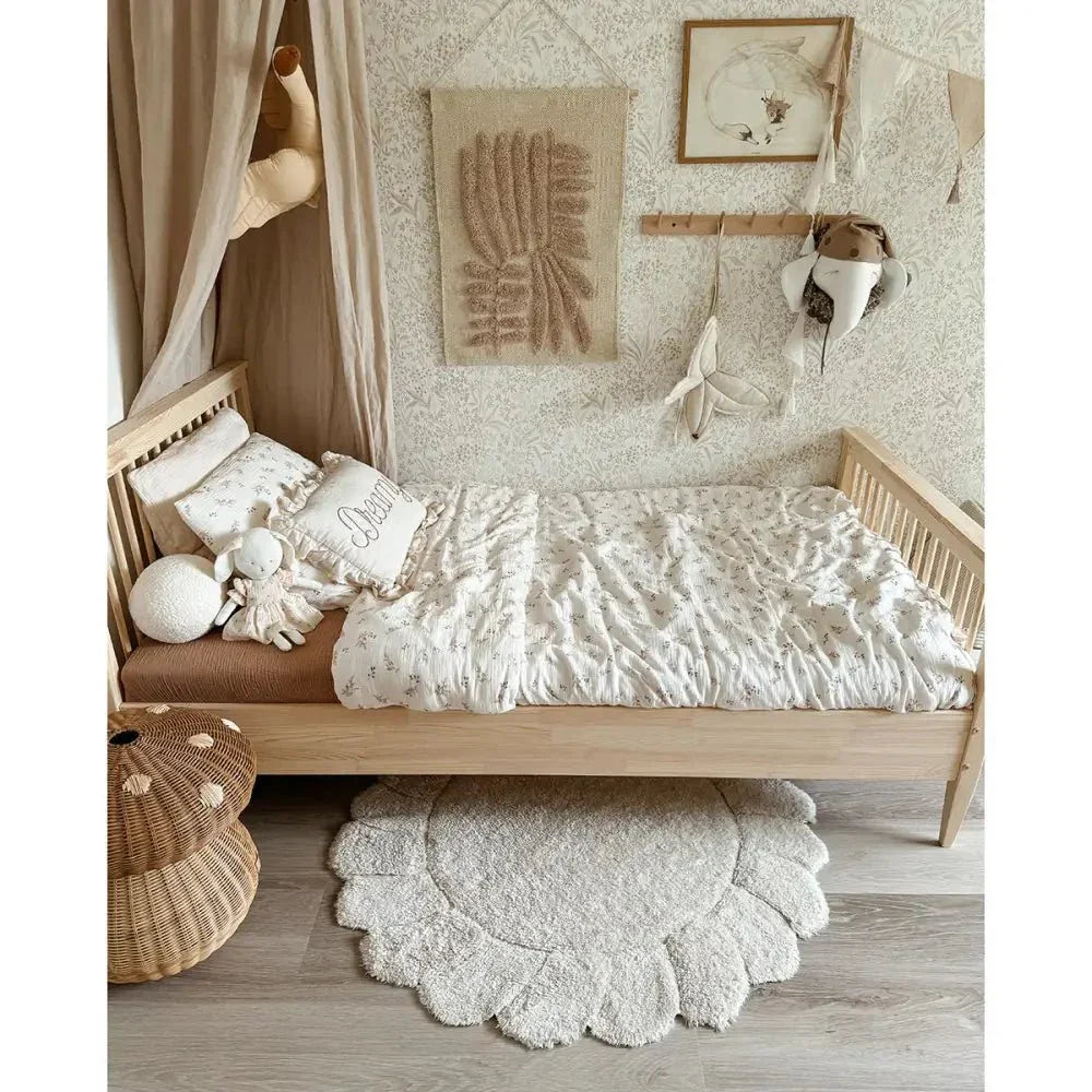 Washable round cotton children's rug | For children