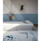 Alfombra infantil de terciopelo 120x170 cm | suave y lujosa