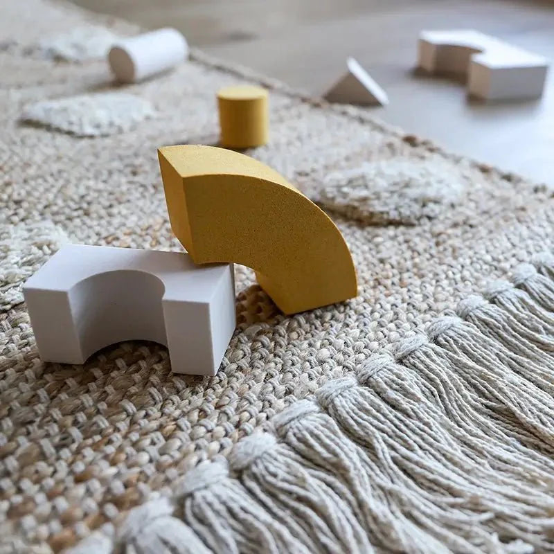 Alfombra de Jute y Algodón de puntos NOPJuteHome & Garden > Decor