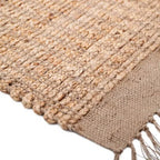 Alfombra infantil de yute natural sin tintes | diseño registrado