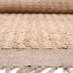 Alfombra infantil de yute natural sin tintes | diseño registrado