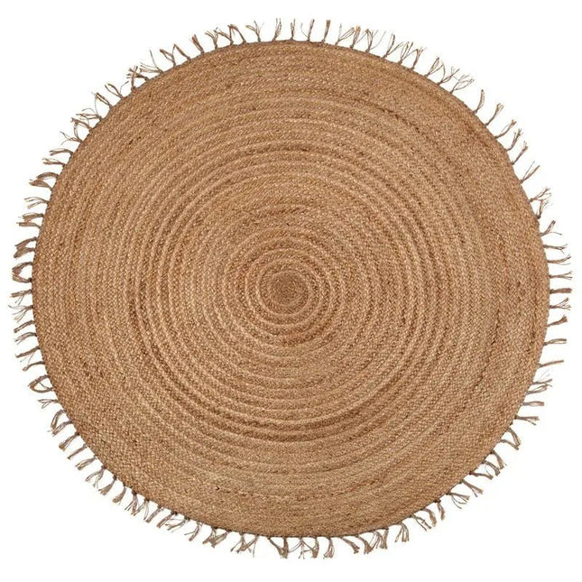 Alfombra redonda de Yute 140cm ABHAJuteHome & Garden > Decor > Rugs