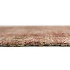 Handwoven jute and cotton rug | Persian motif