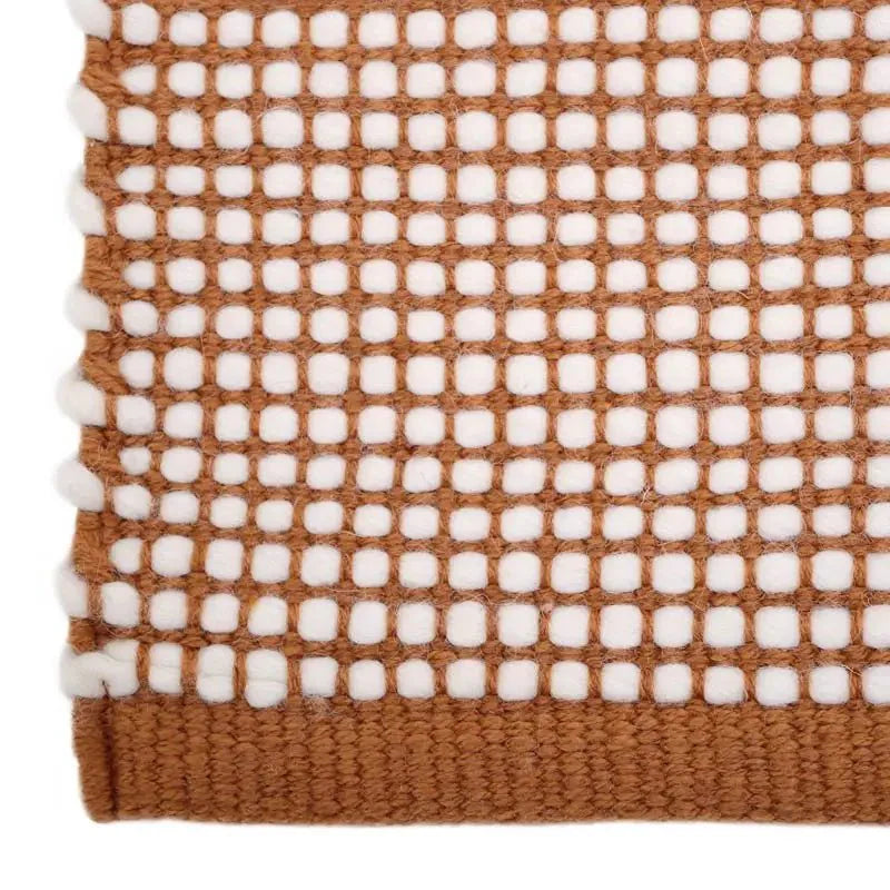 Alfombra de lana BERGEN CARAMEL SLaineHome & Garden > Decor > Rugs