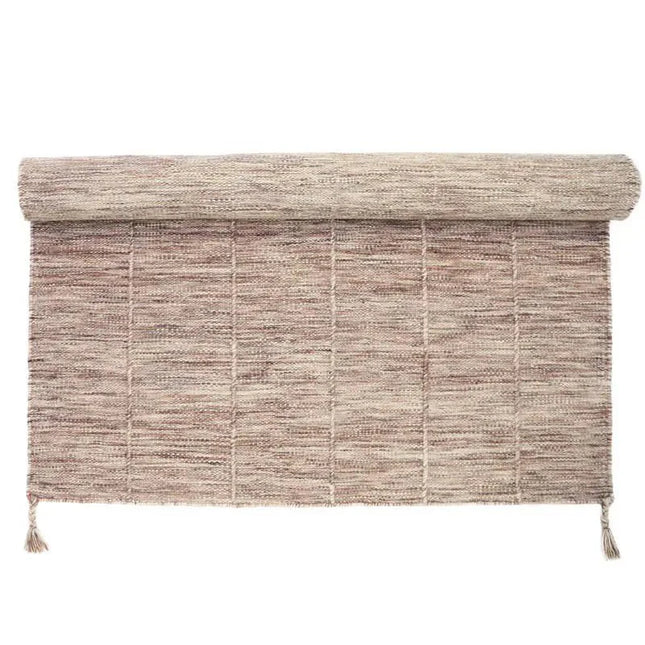 Alfombra de lana LHENA BRUN ROSE MLaineHome & Garden > Decor > Rugs