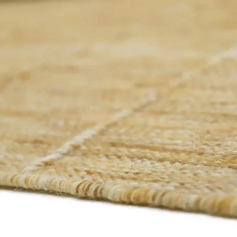 Alfombra de lana LHENA JAUNE BRUN MLaineHome & Garden > Decor > Rugs
