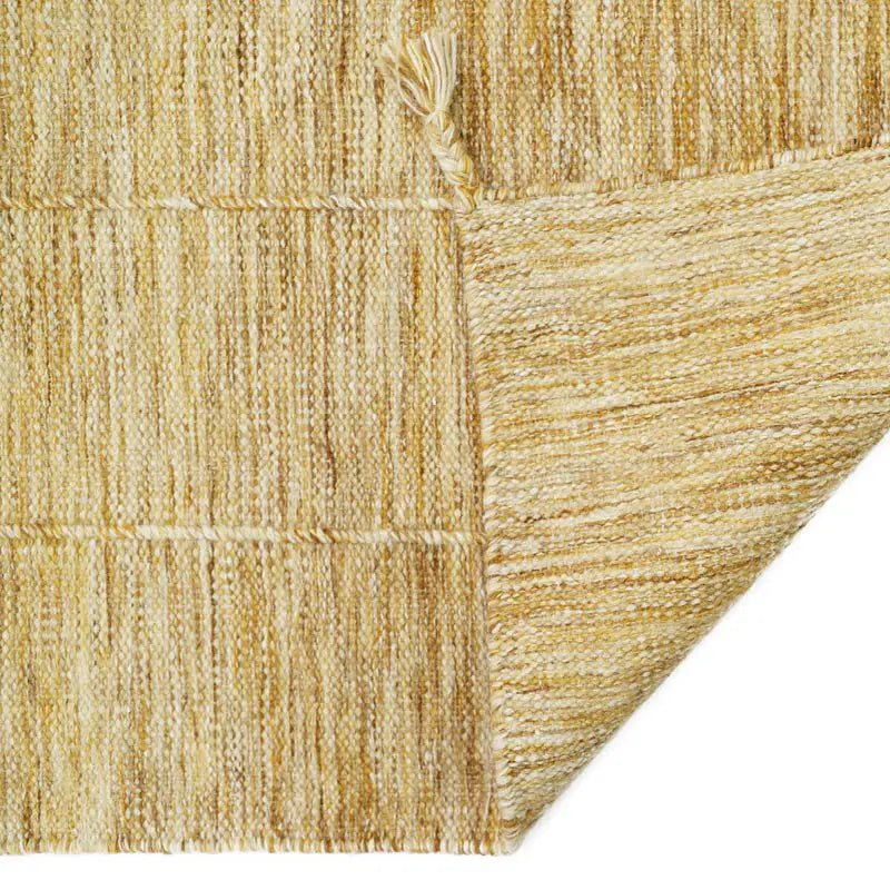 Alfombra de lana LHENA JAUNE BRUN MLaineHome & Garden > Decor > Rugs