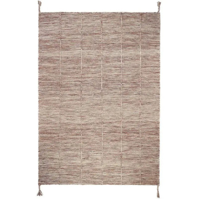 Alfombra de lana LHENA BRUN ROSE LLaineHome & Garden > Decor > Rugs
