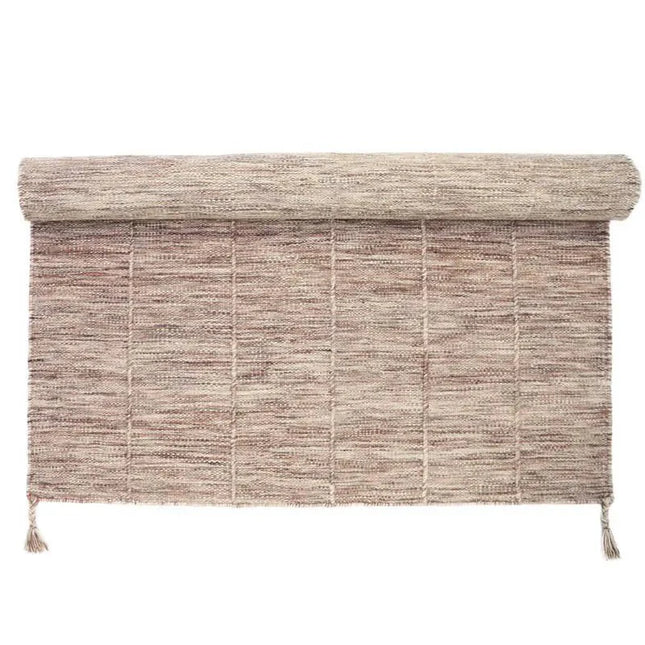 Alfombra de lana LHENA BRUN ROSE LLaineHome & Garden > Decor > Rugs