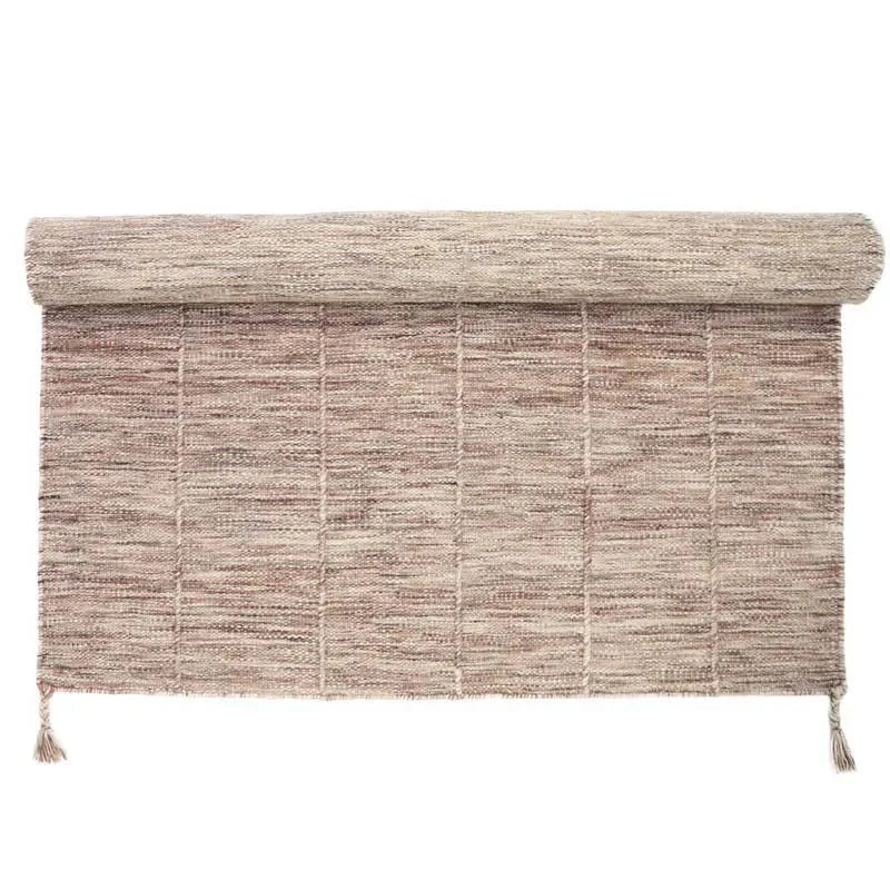 Alfombra de lana LHENA BRUN ROSE LLaineHome & Garden > Decor > Rugs