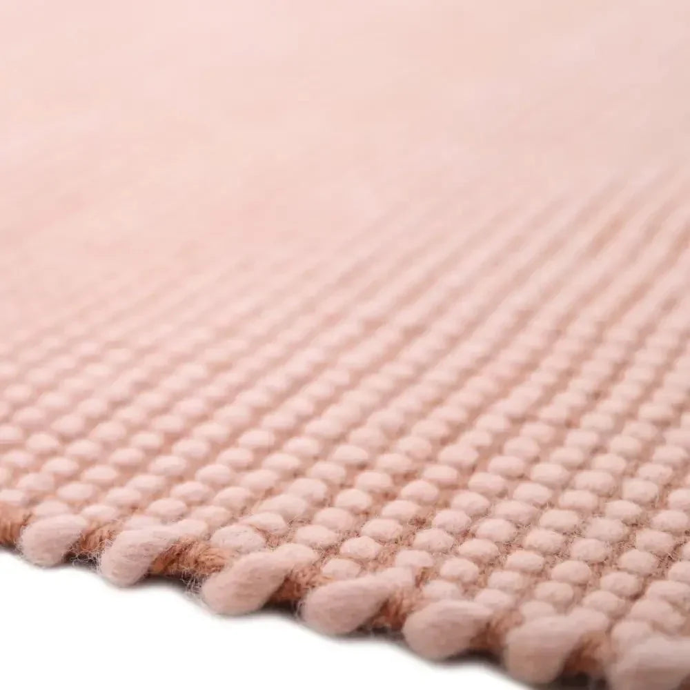 Alfombra de lana tejida a mano | colores naturales