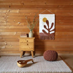 Hand-woven pure wool rug | XS graphic design
